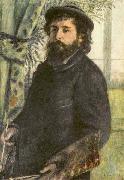 Pierre-Auguste Renoir Portrait of Claude Monet, china oil painting artist
